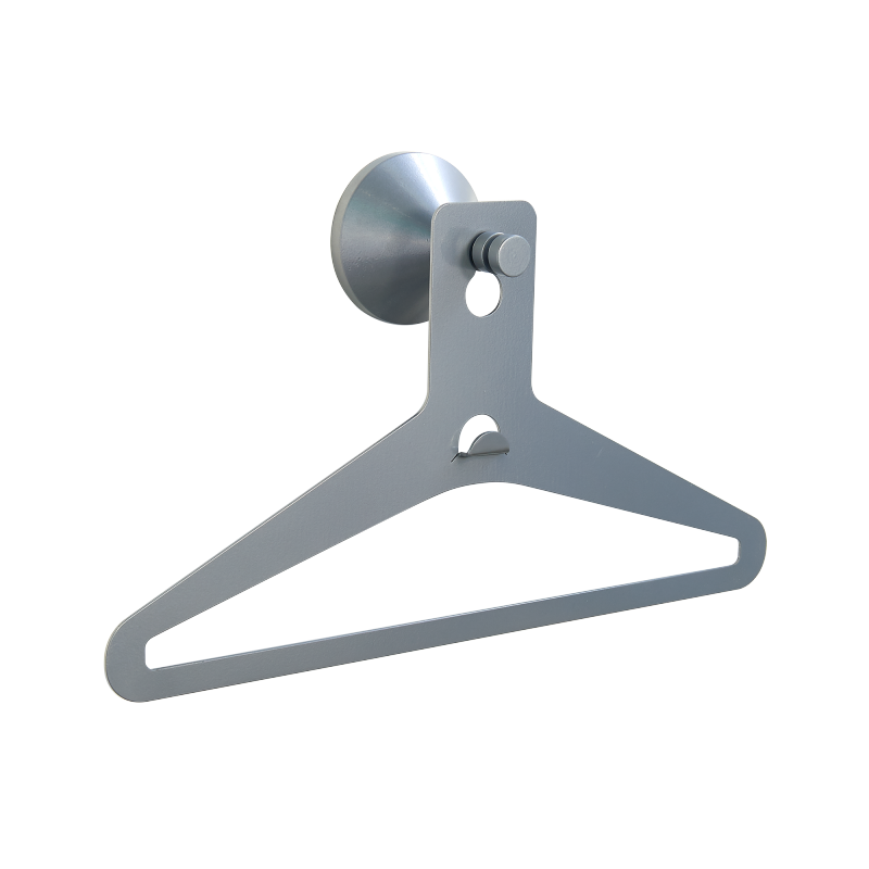 Cylindrical coat hook